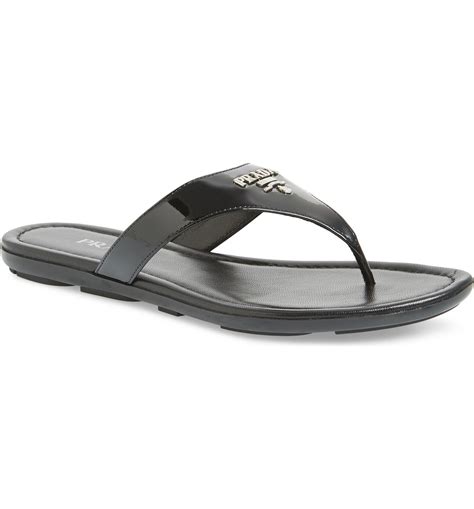 prada flip flops women's.